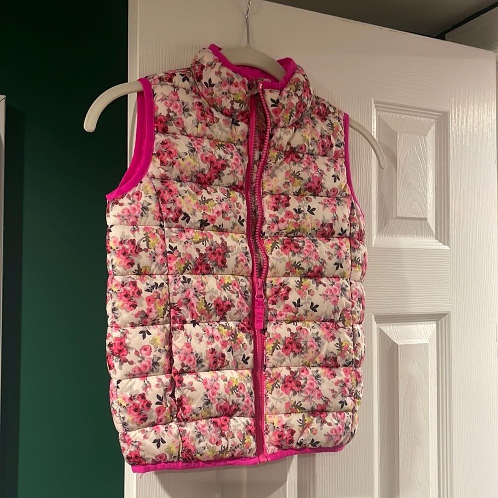 Joules vest little girls sz 6